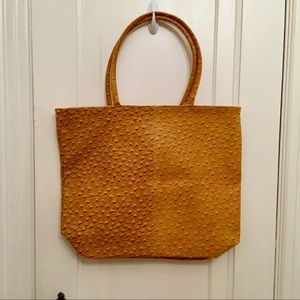 Faux leather bag